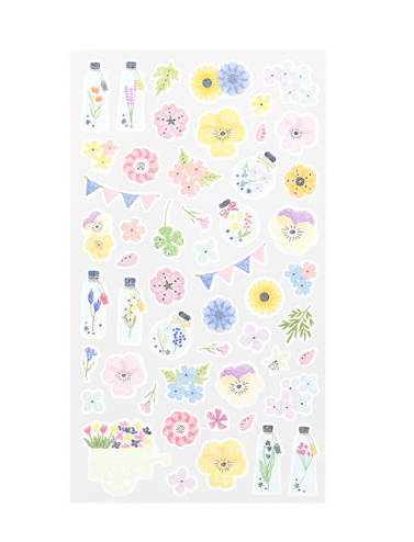 Sticker Marché - Pressed Flowers