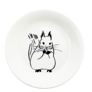 SYLVAN Pottery Plate - Squirrel