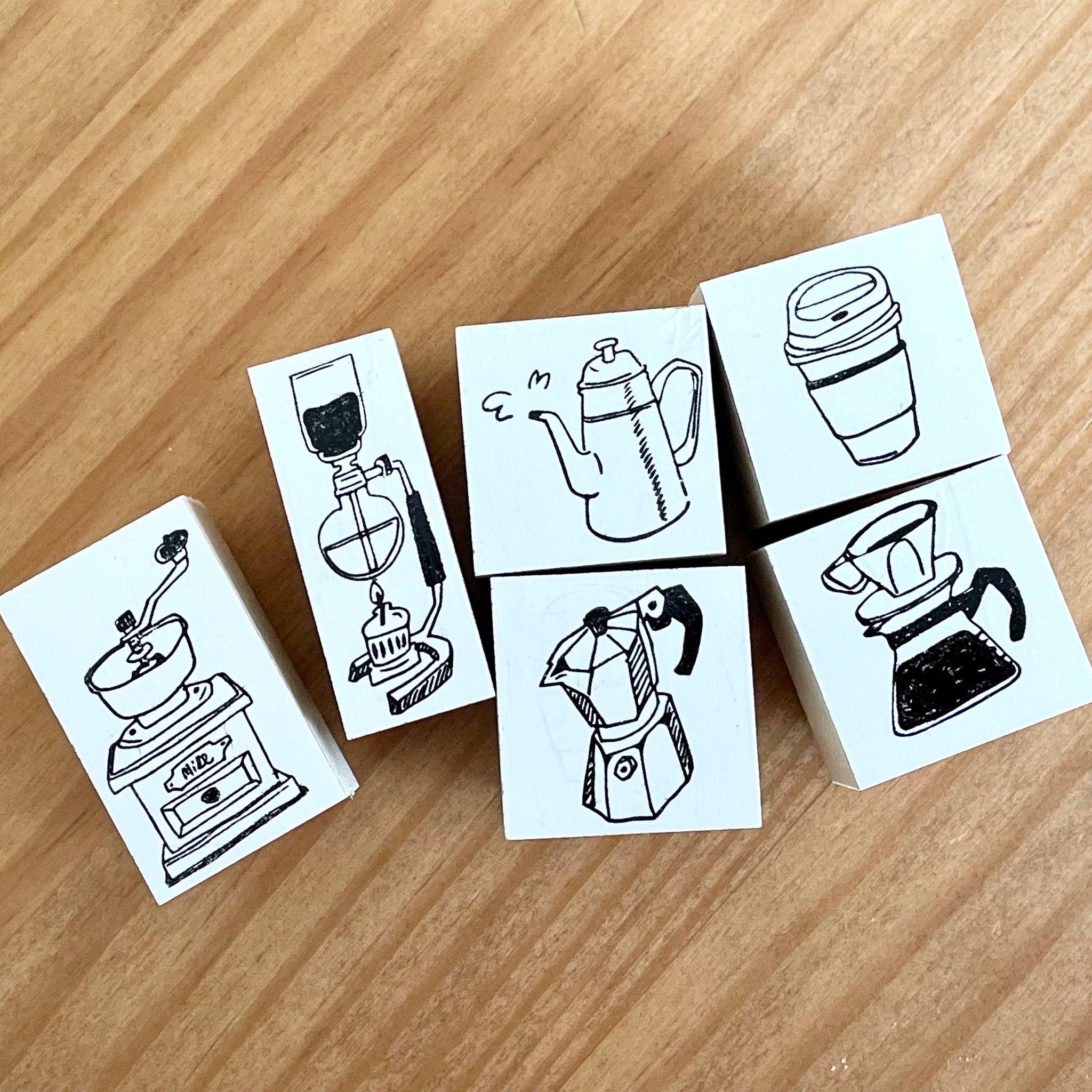 36 Sublo Coffee Hanko / Rubber Stamp