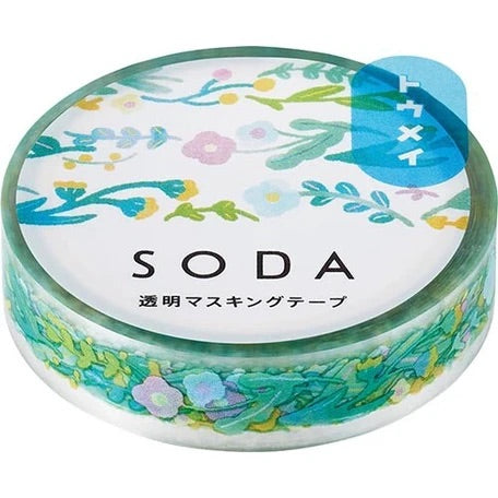 SODA Clear Tape - Garden