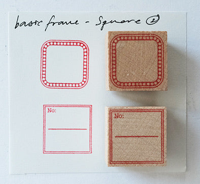 KYN Square / Circle Frame Stamp (4 Set)