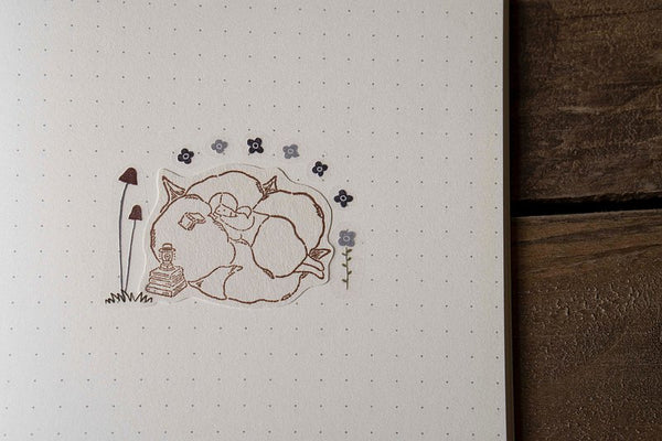 Cotton’s Girl Rubber Stamp