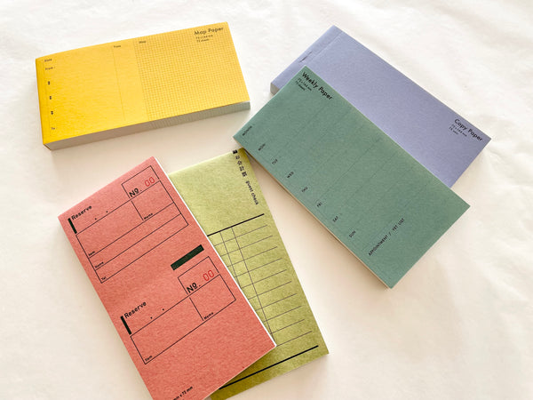 Guest Check Notepad (Japanese / 50 sheets)