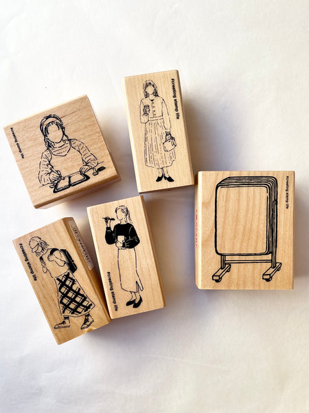 KODOMO Creating Stamp / Coffee Girl