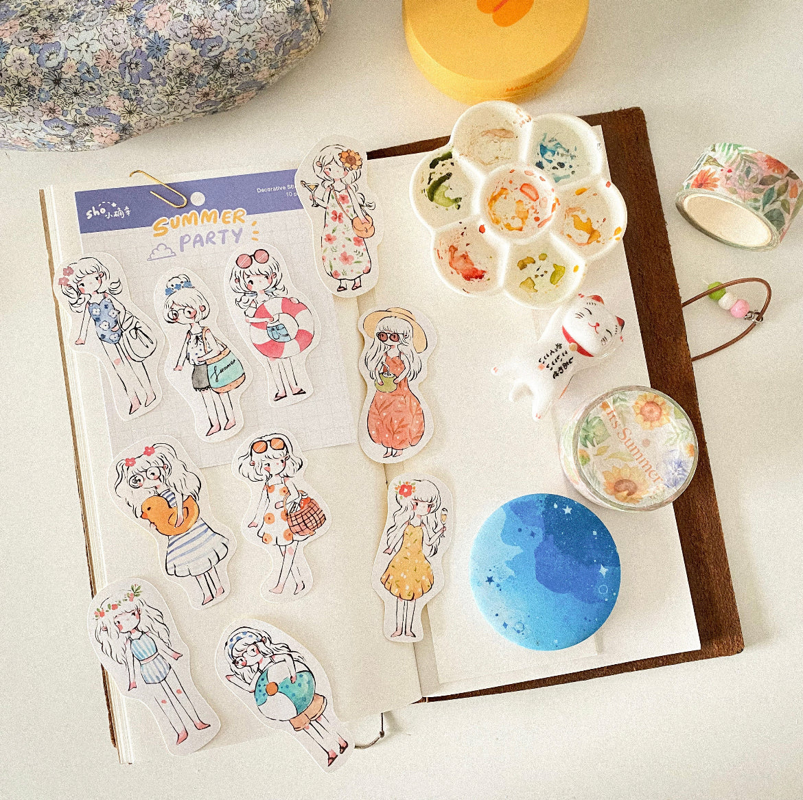 Shō Decorative Sticker Set / Summer Party