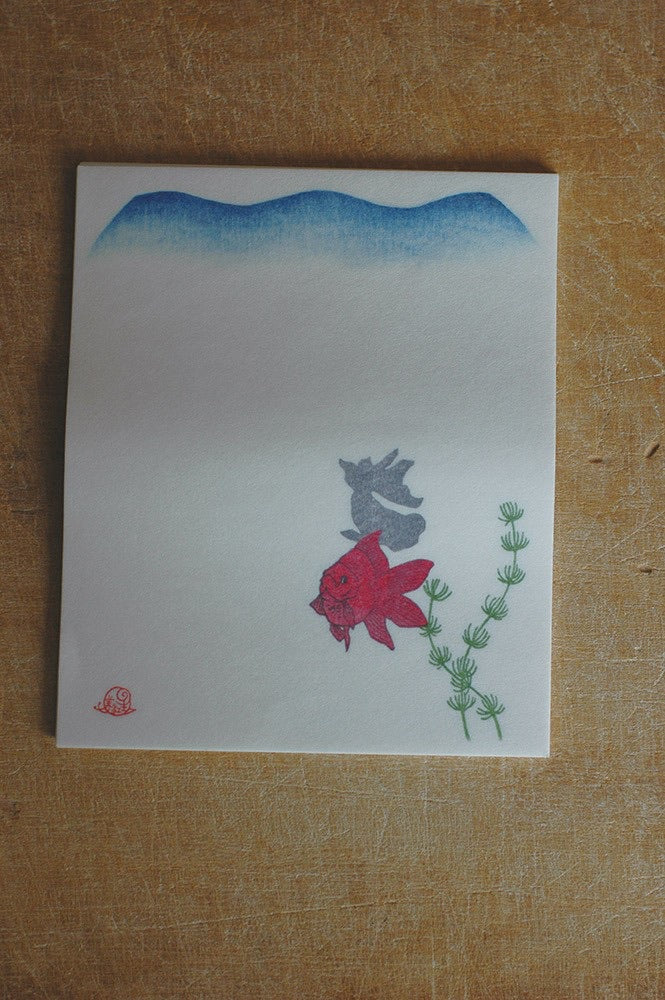 KAISHI Washi Paper (Goldfish)