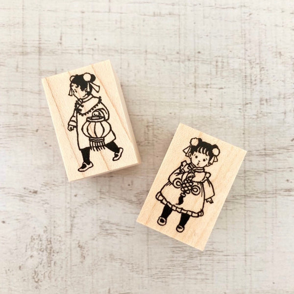 KRIMGEN’s Rubber Stamp - Big / Little Sisters