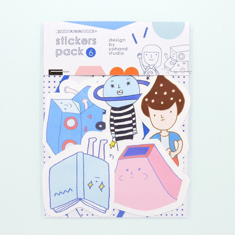 Yohand Outer-space Waterproof Stickers 2-06