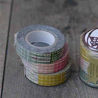 Textile Washi Tape 15mm (3 Colors)