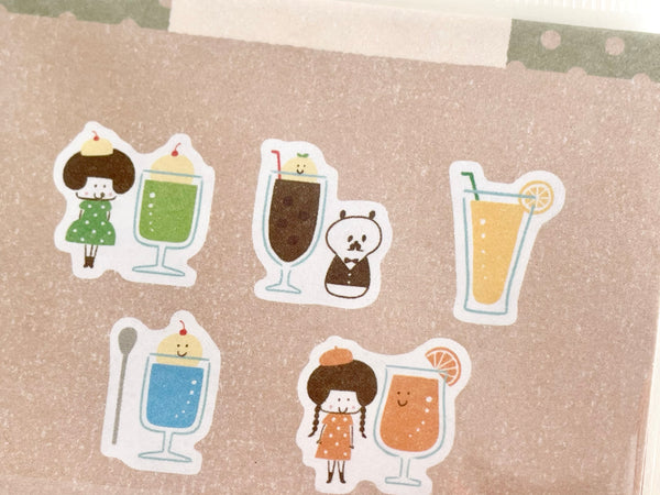 Mizutama Sticker Flake - Summer Drinks
