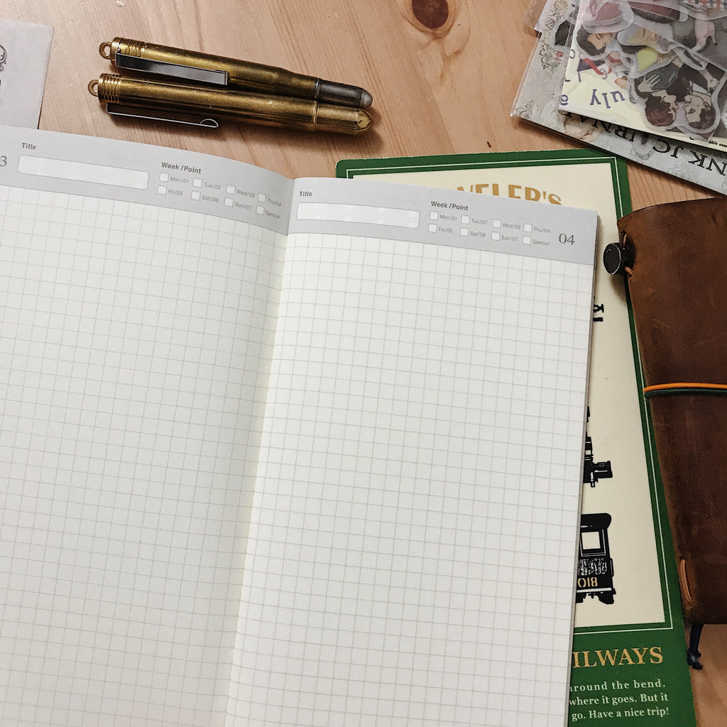 Traveler's Notebook Insert 018 - Free Diary