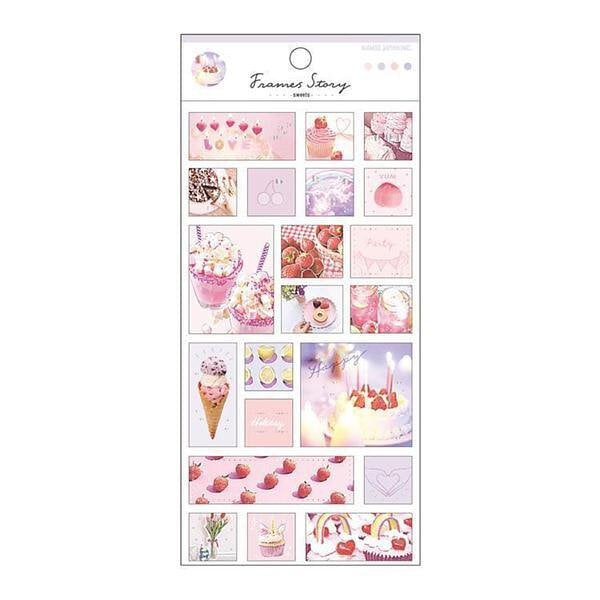 KAMIO Japan Frames Story Sticker - SWEETS