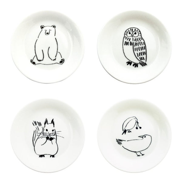 SYLVAN Pottery Plate - Owl