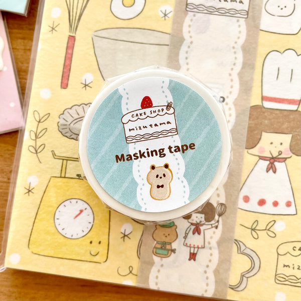 Mizutama Cake Shop Washi Tape - Cookies