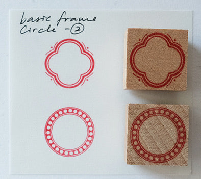 KYN Square / Circle Frame Stamp (4 Set)