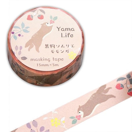 Yama-Life Washi Tape - Mountain Life Momonga