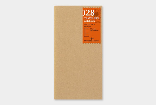 TRAVELER’S notebook Regular 028 (Card File)
