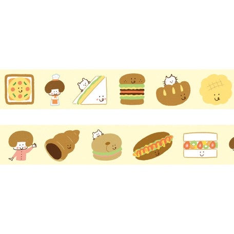 Mizutama Washi Tape - Sandwich or Desert?