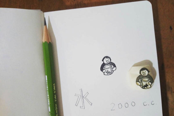 小島匠所 Girls Simple Life Stamps Set (2 Designs)