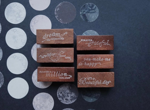 phases to loving YOU - Rubber Stamp