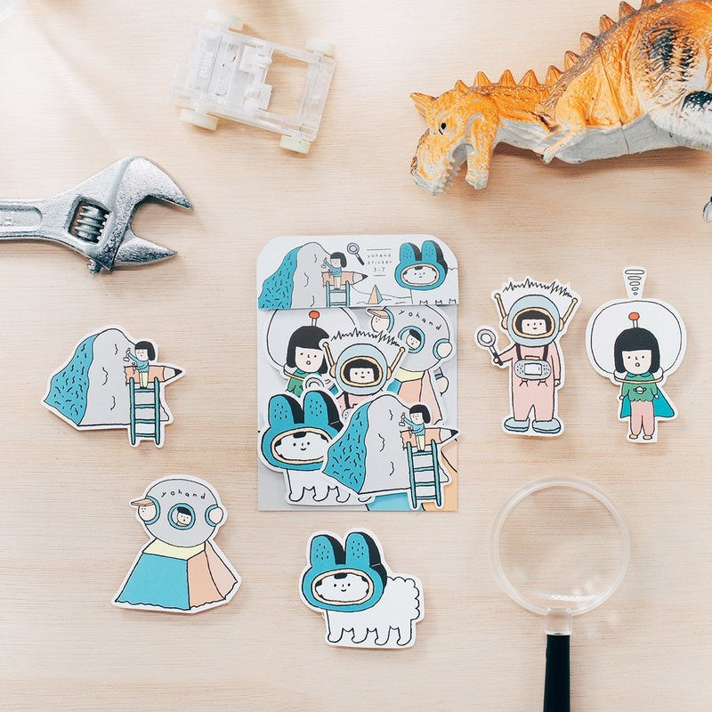 Yohand Explorer Waterproof Stickers 3-07