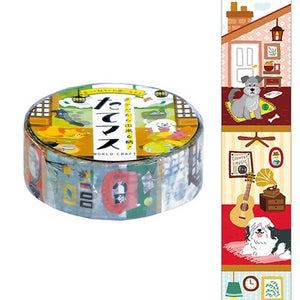 Tatemasu Washi Tape - Pets 012