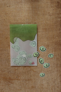 Washi Paper Frog Sticker (38pcs)