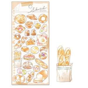 Mind Wave Sketch Sticker - Breads