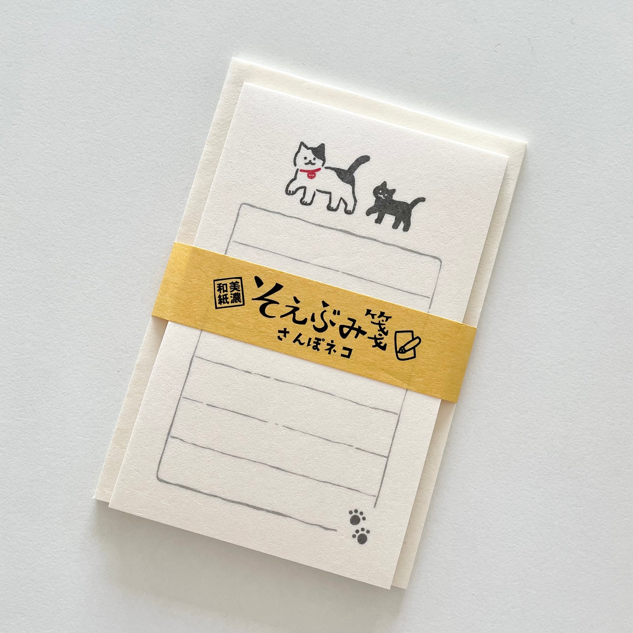 Furukawashiko Mini Letter Set - Wondering Cats