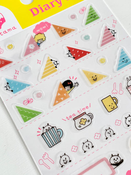 Mizutama’s Diary Seal - Bunny & Friends