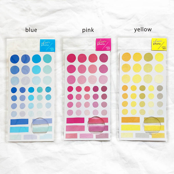 Mind Wave Photo Color Sticker - Blue