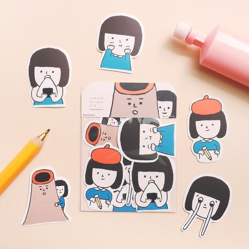 Yohand Daily Waterproof Stickers 3-02