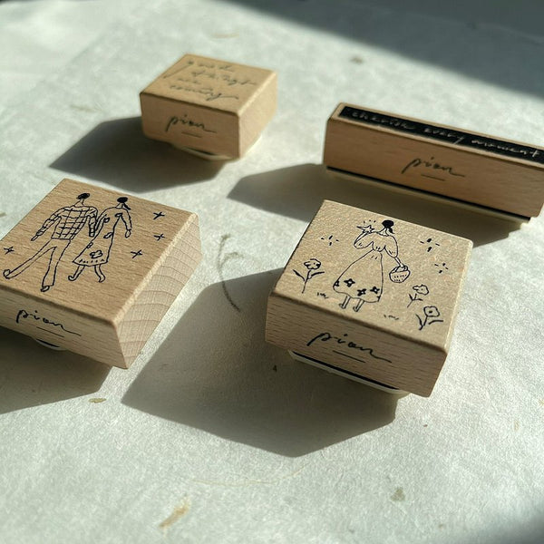 Shining Rubber Stamp