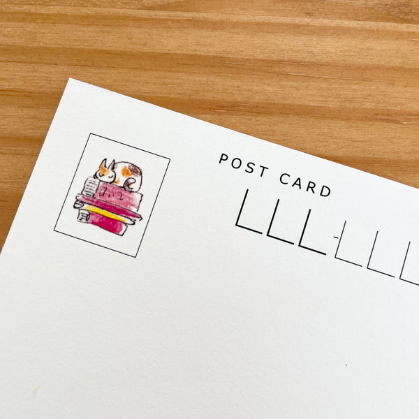 Mina Illustration Postcard - Magic Home