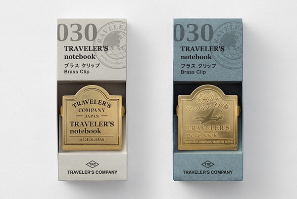 TRAVELER’S notebook 030 (Brass Clip)