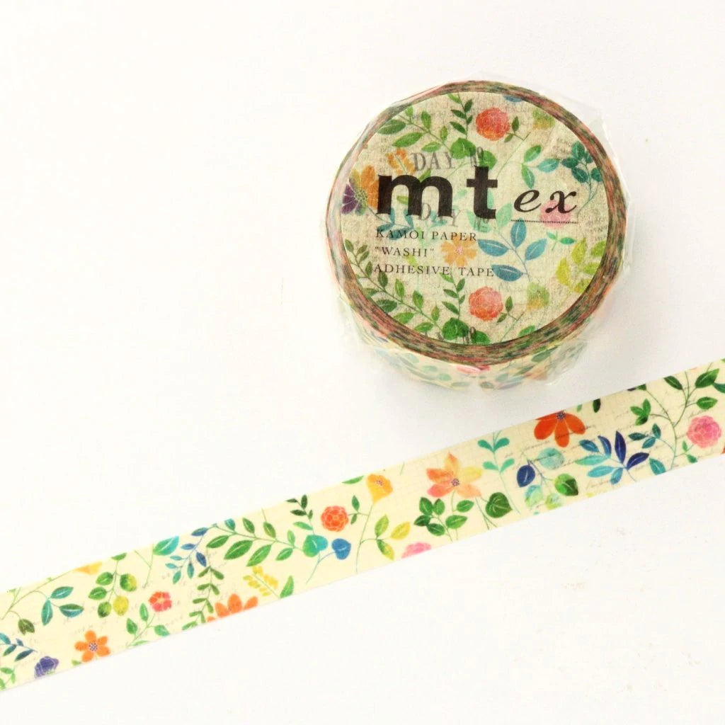 MT Masking Tape - Watercolor Flower (MTEX1 109RZ)