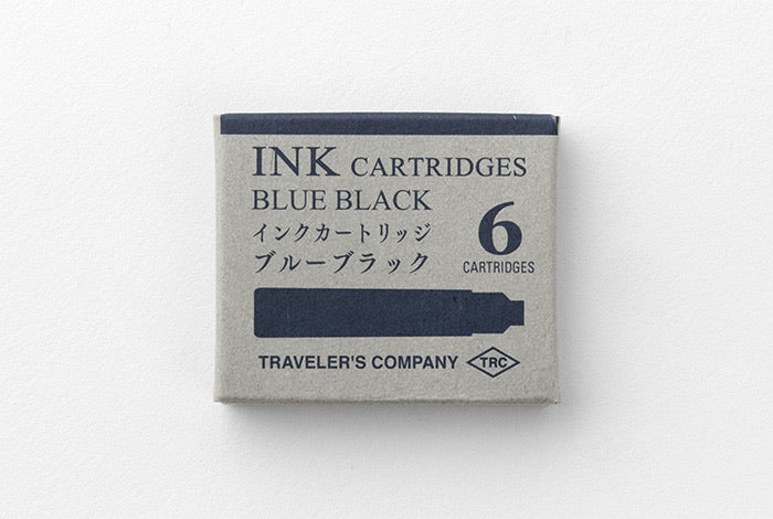 TRC Fountain/ Rollerball PEN Ink Cartridges - Blue Black