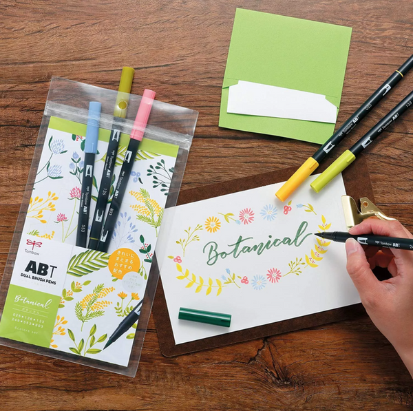 TOMBOW ABT Dual Brush Pen - Botanical