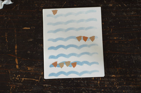 KAISHI Washi Paper (Wave Plover)