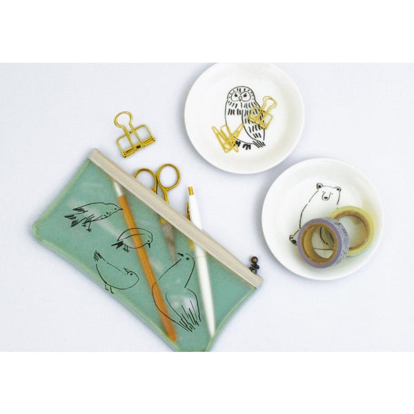SYLVAN Pottery Plate - Squirrel