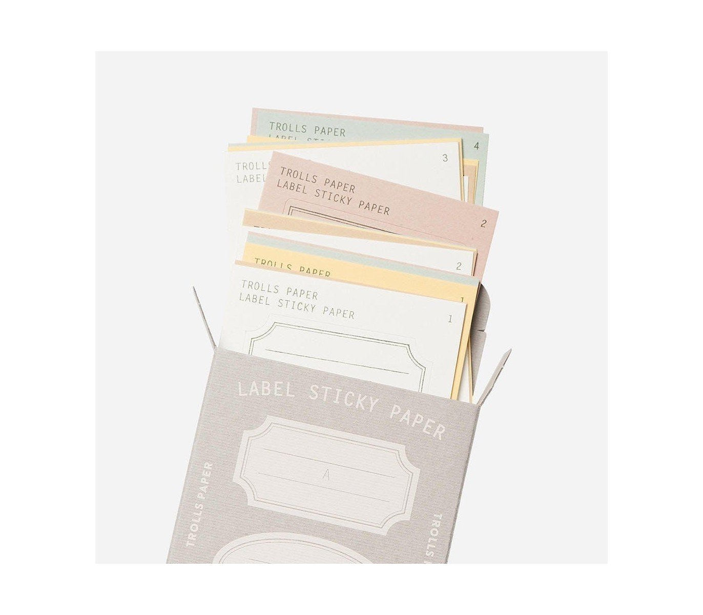 Sticky Label Paper - TYPE A (50 Stickers)