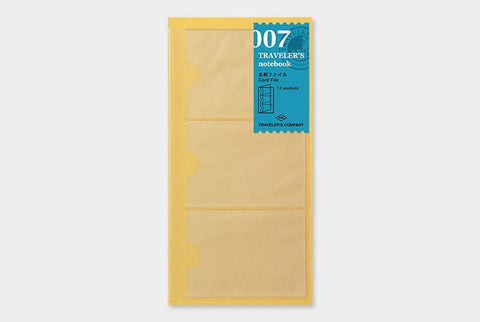 TRAVELER’S notebook Regular 007 (Card File)
