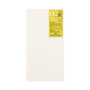 TRAVELER’S notebook 032 Accordion Fold Paper - Regular Size