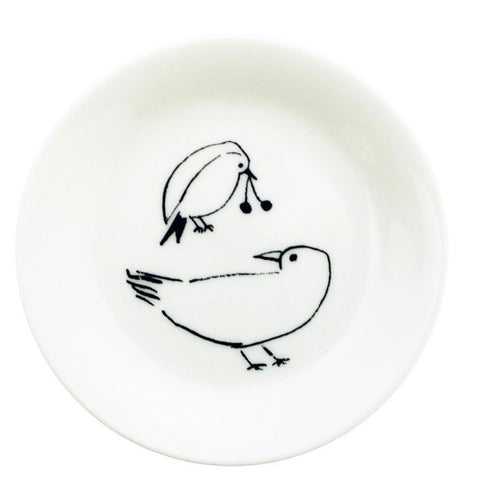 SYLVAN Pottery Plate - Bird