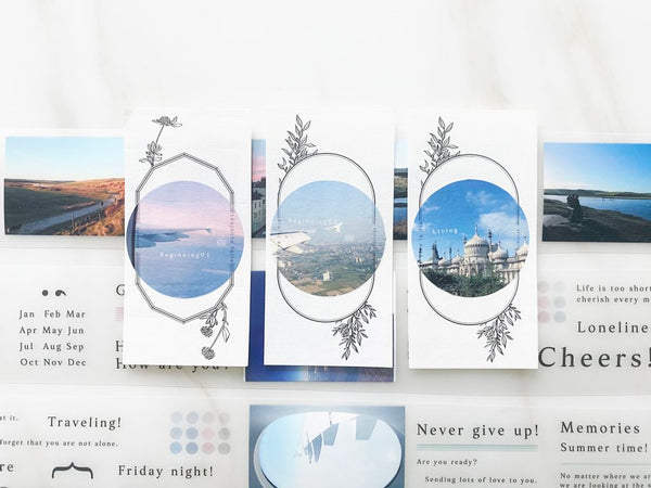 Traveling On Paper PET Tape with Release Paper