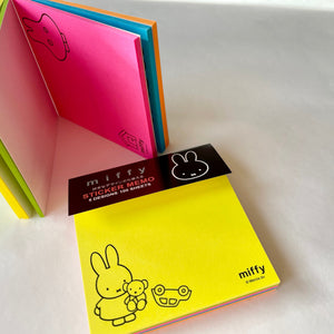 Miffy Fluorescent Sticky Memo / YELLOW