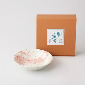 Japanese Running Water Mini Dish - Pink
